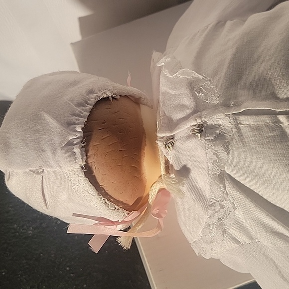 Antique German Bisque Head Baby Doll - Picture 5 of 6